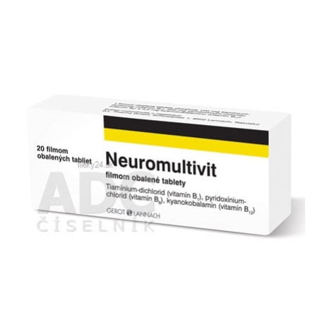 Neuromultivit filmom obalené tablety