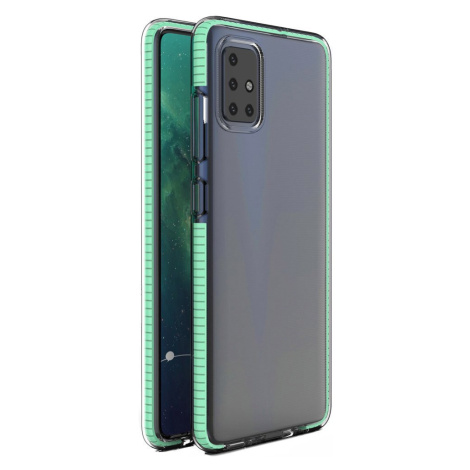 Silikónové puzdro Spring TPU pre Xiaomi Redmi Note 9 Pro/Redmi Note 9S mentolové