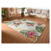 Kusový koberec Flair 105608 Tropical Dream Creme Multicolored – na ven i na doma - 200x285 cm Ha
