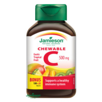 JAMIESON Vitamín C 500 mg tropické ovocie 120 tabliet