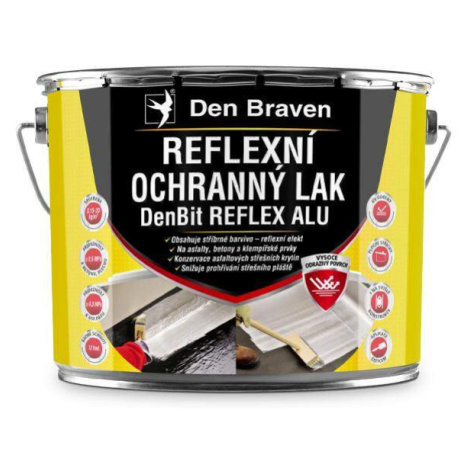 DEN BRAVEN Reflexný ochranný lak DenBit REFLEX ALU 4,5 kg