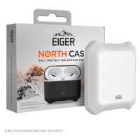 Púzdro Eiger North AirPods Protective case for Apple AirPods 1 & 2 in White (5055821755740)