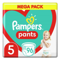 PAMPERS Pants 5 (11-18 kg) 96 ks Mega box - plienkové nohavičky