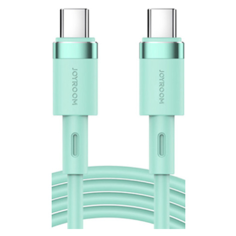 Joyroom S-1230N9, USB-C na USB-C, PD 60W, 1.2m, zelený