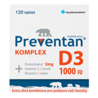 PREVENTAN Komplex D3 1000 IU 120 tabliet