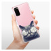 Odolné silikónové puzdro iSaprio - Crazy Cat 01 - Samsung Galaxy S20