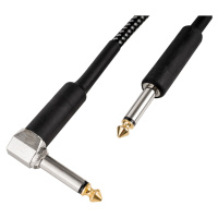 Cascha Guitar Cable 6 m Angled