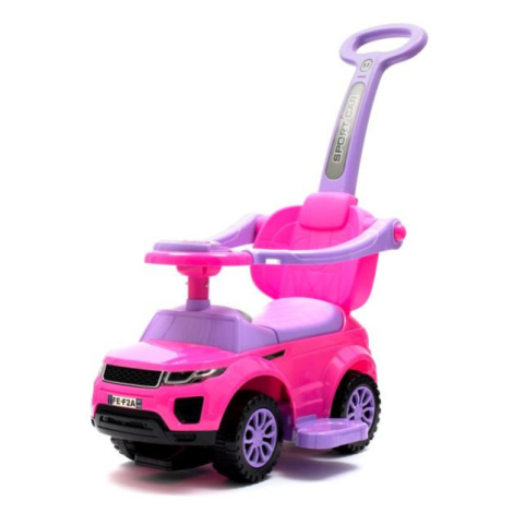 Detské hrajúce vozítko 3v1 Baby Mix ružové