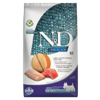 Farmina N&D dog OCEAN (GF) adult mini, salmon, cod & cantaloupe melon 2,5kg