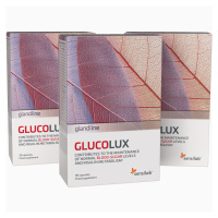 GlucoLux 3x - Regulátor glukózy v krvi. Pomáha znižovať hladinu cukru v krvi. 3x 30 kapsúl na 90