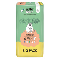 MUUMI BABY Plienky jednorázové 6 Junior 12-24kg Big Pack 54 ks