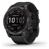 Garmin Fenix ??7 Sapphire Solar Edition Grey DLC Titanium / Black Band