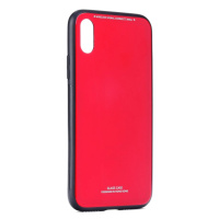 Plastové puzdro Glass Case pre Huawei P30 Pro červené