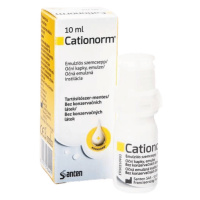 Cationorm očná emulzná instilácia 10 ml