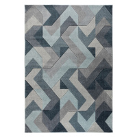 Kusový koberec Hand Carved Aurora Denim Blue Rozmery koberca: 200x290