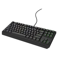 Genesis herná klávesnica THOR 230/TKL/RGB/Outemu Red/Drôtová USB/US layout/Čierna