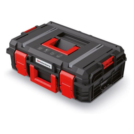 Kufr na nářadí XEBLOCCK TECH 54,6 x 38 x 19,4 cm černo-červený Prosperplast