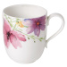 Porcelánový hrnček s motívom kvetín Villeroy & Boch Mariefleur Tea, 430 ml