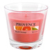 Provence Vonná sviečka v skle PROVENCE 35 hodín červený pomaranč