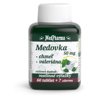 MEDPHARMA Medovka, chmeľ, valeriána 67 tabliet