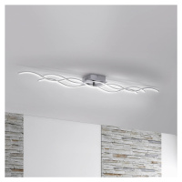 LED stropné svietidlo Wave 3000K 139,5x16cm oceľ