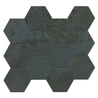 Mozaika Sintesi Met Arch oxide 30x34 cm mat MA12463