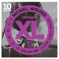 D'Addario EXL120-10P