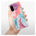 Odolné silikónové puzdro iSaprio - New Liquid - Samsung Galaxy S20