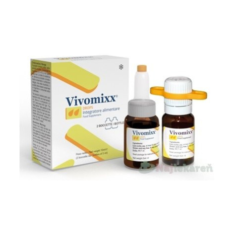 Vivomixx Drops 5 miliárd probiotiká pre deti kvapky 2x 5 ml