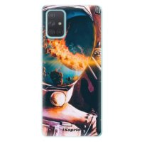 Odolné silikónové puzdro iSaprio - Astronaut 01 - Samsung Galaxy A71