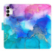 Flipové puzdro iSaprio - BluePink Paint - Samsung Galaxy A04s