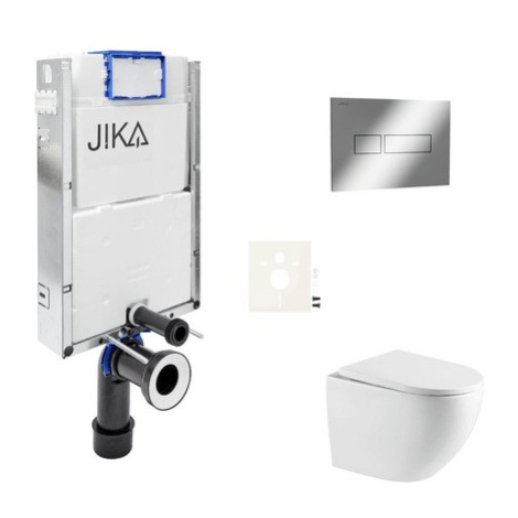 Závesný wc set na zamurovanie SAT SIKOJZREX67CR