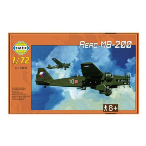 Aero MB-200 Model 1:72 22,3x31,2cm v krabici 35x22x5cm Teddies