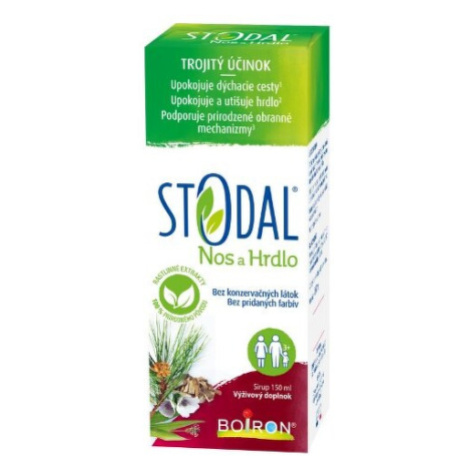 STODAL Nos a hrdlo sirup 150 ml