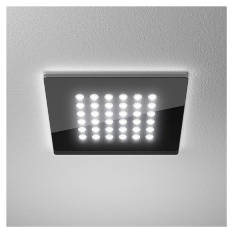 Ploché štvorcové LED svietidlo Domino, 16 x 16 cm, 11 W LTS