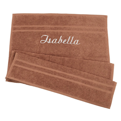 Osuška BASIC s výšivkou