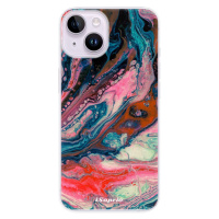 Odolné silikónové puzdro iSaprio - Abstract Paint 01 - iPhone 14