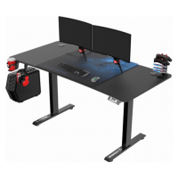 Ultradesk LEVEL V2 herný stôl s nastaviteľnou výškou modrý