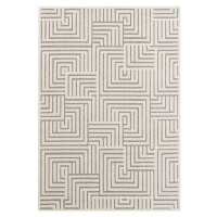 Kusový koberec New York 105093 Cream, grey - 80x150 cm ELLE Decoration koberce