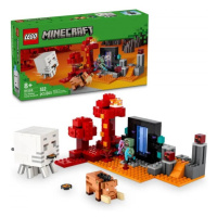 LEGO MINECRAFT PREPADNUTIE PORTALU DO NETHERU /21255/