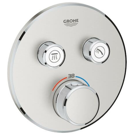 Termostat GROHE Smart Control s termostatickou baterií supersteel 29119DC0