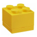 LEGO® mini  box 4 - žltá   46 x 46 x 43 mm