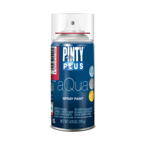 PINTY PLUS AQUA MINI - Vodou riediteľná farba v spreji 0,15 L AQ321 - biela