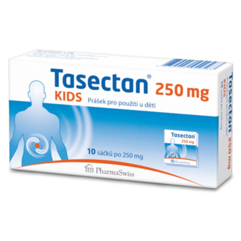 Tasectan KIDS 250 mg prevencia a liečba hnačky 10 vreciek