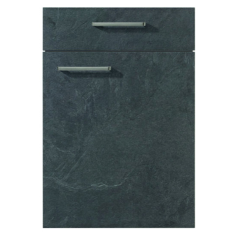 Vzorka kuchynských dvierok Naturel Stone 303, Šedá bridlica imitácia VZOREKSTONE303