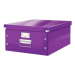 Leitz Veľká škatuľa A3 Click - Store purpurová