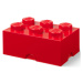 LEGO úložný box 6 - červená