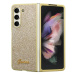 Kryt Guess GUHCZFD5HGGSHD F946 Z Fold 5 gold hardcase Glitter Script (GUHCZFD5HGGSHD)