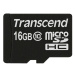 Karta TRANSCEND MicroSDHC 16 GB triedy 10, bez adaptéra