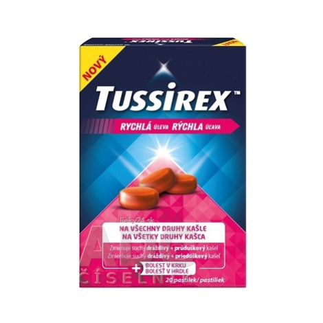 TUSSIREX 20 pastiliek